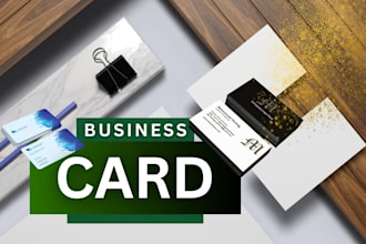design business card, modern card and professional business use