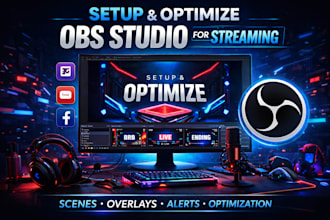 setup and optimize obs studio for streaming