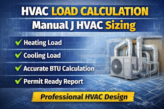 do hvac load calculation using manual j for accurate hvac sizing