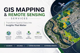 do gis mapping, spatial analysis and remote sensing
