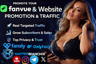 twitter shoutout onlyfans fansly fanvue promotion ai influencer growth chatter