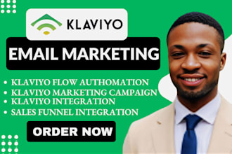 klaviyo email marketing klaviyo flow setup email campaign for shopify marketing