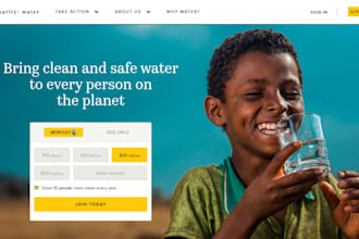 design charity website nonprofit website donation church website ngo fundraising