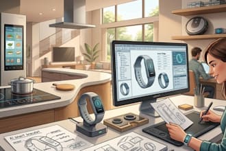 do expert industrial product design for smart home appliances and ai wearables