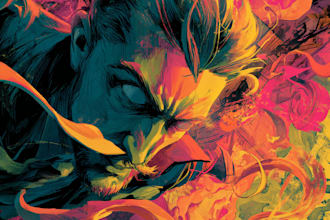 comic book illustration with comic book illustrator