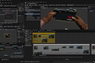 create unreal engine game blueprints ai and game prototype