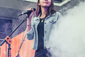 record female demo or guide vocals for indie pop, pop rock and country songs