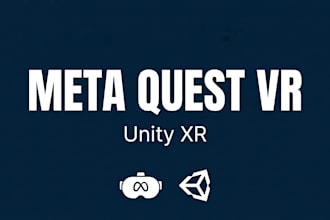 develop meta quest VR games and immersive unity experiences