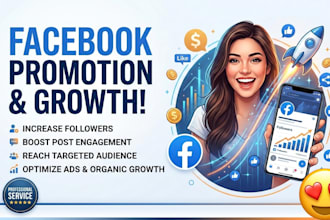 grow your facebook page followers with organic promotion