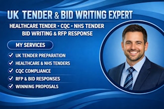 do uk tender, healthcare tender, cqc, nhs tender, bid writing, rfp response