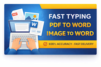 do fast typing, image to word, and PDF to word
