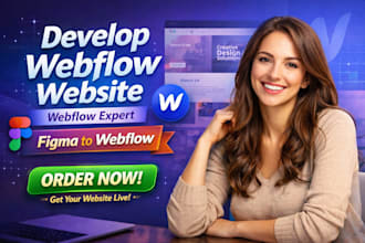 develop webflow website webflow expert figma to webflow
