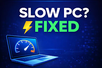fix slow PC and boost windows performance fast