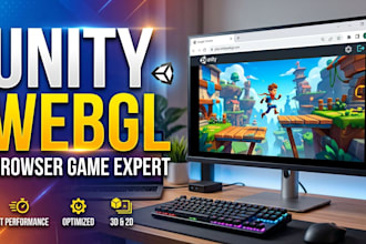 be your unity or unreal engine multiplayer game developer VR, mobile, webgl