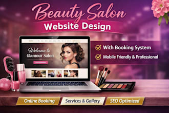 create wix website for beauty salon appointments and service catalog