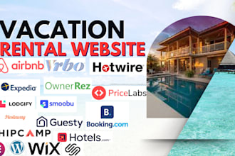 build vacation rental website direct booking rental website hotel rental website