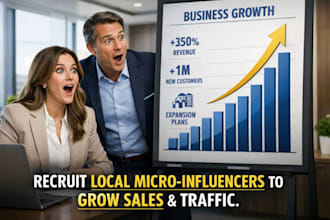 recruit local micro influencers to grow sales and traffic
