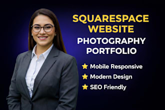 build squarespace photography website portfolio wedding gallery website design