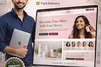 shopify landing page design