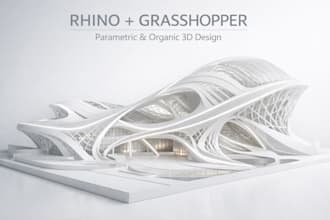 create parametric and organic 3d cad designs using rhino grasshopper