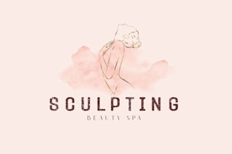 design feminine elegant logo
