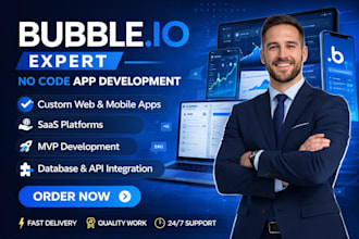 build bubble website bubble developer saas mvp or futterflow developer