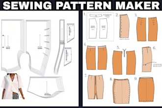make clothing sewing pattern and pattern grading in pdf format
