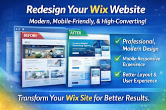 redesign wix online store revamp wix website redesign wix ecommerce store