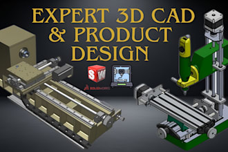 be your expert 3d cad modeler for product design and manufacturing