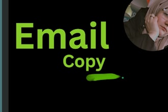 write a persuasive email copy for your business