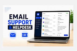 handle customer support emails and helpdesk tickets
