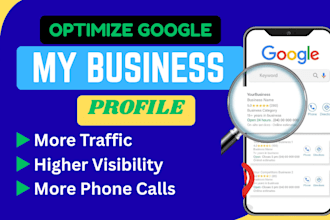 google business profile seo, gmb optimiz and local ranking