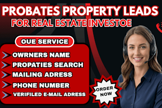 cold call probate property owners and generate motivated seller leads
