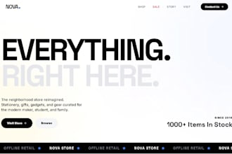 design a high converting website fast