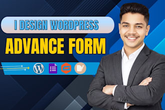 create professional online form or google form or jotform and wordpress form
