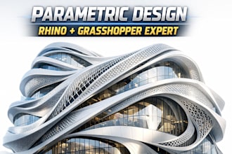 develop parametric and organic 3d architectural designs in rhino