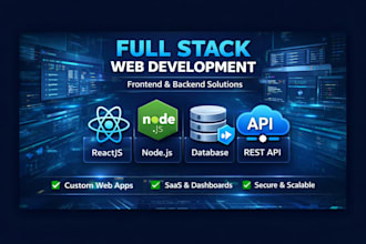 develop a custom web application frontend and backend