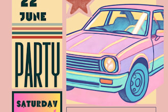 design modern posters and flyers