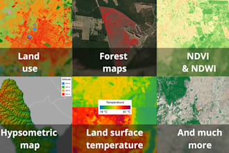 do gis mapping, spatial analysis and georeference