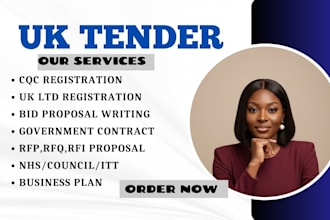 do UK eu ca tender, cqc domiciliary tender, government contract, rfp, rfi, rfq