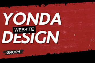 create yonda website design