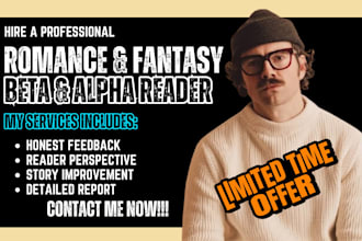 beta read your romance and fantasy book, beta read fantasy, romance beta reader
