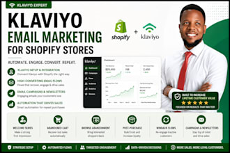 setup klaviyo email marketing flows for shopify