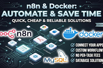 build custom automations using n8n and docker