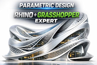 build complex parametric and organic 3d models in rhino grasshopper