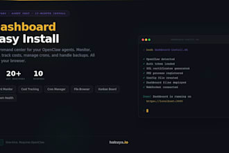 install an ai agent dashboard on your openclaw server