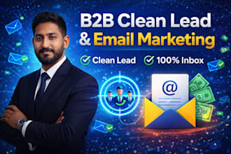 provide targeted b2b leads and verified emails