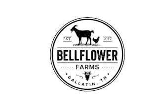 design environmentally conscious organic farm  logo