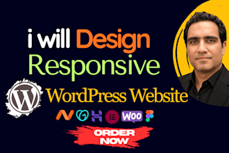 design redesign and create a wordpress website namecheap godaddy and hostinger