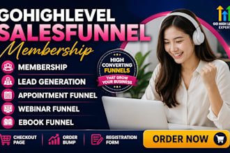 be your gohighlevel expert for funnels and automation